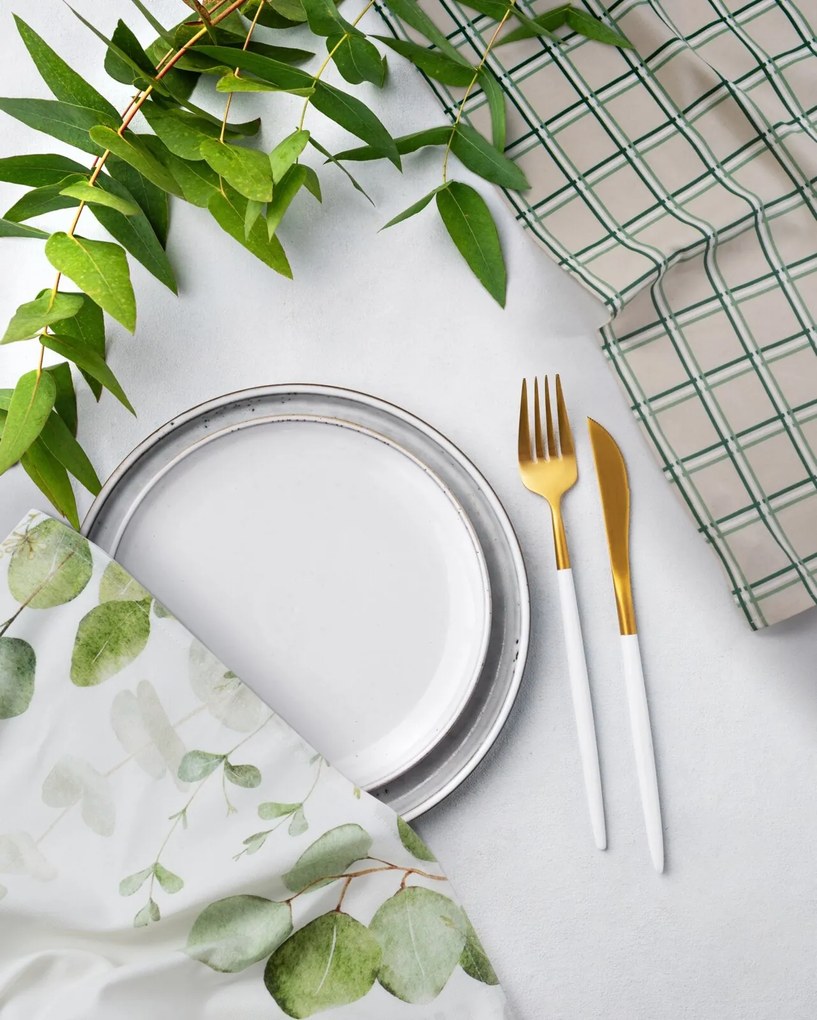 KUCHYNSKÁ UTIERKA CLOVER SADA 3 KS 50X75 CM VZOROVANÉ