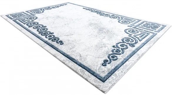 Koberec AKRYL VALS 0A104A C53 47 Grecky ornament slonia kost / sivý