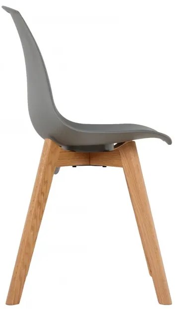 Jedálenská stolička Jill, biela