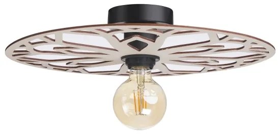 Prisadený luster FALCO 1xE27/60W/230V pr. 40 cm béžová