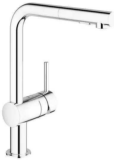 GROHE 30274000 - Drezová batéria L-výpusť lesklý chróm