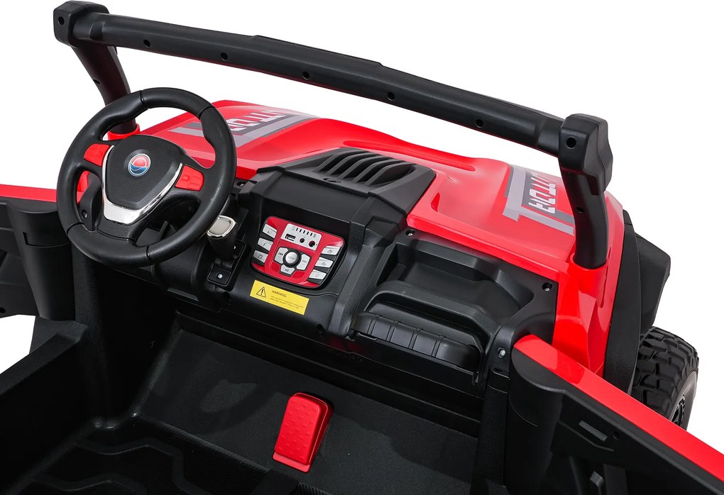 Ramiz Elektrická bugina Gravity pre deti červená + pohon 4x4 + diaľkové ovládanie