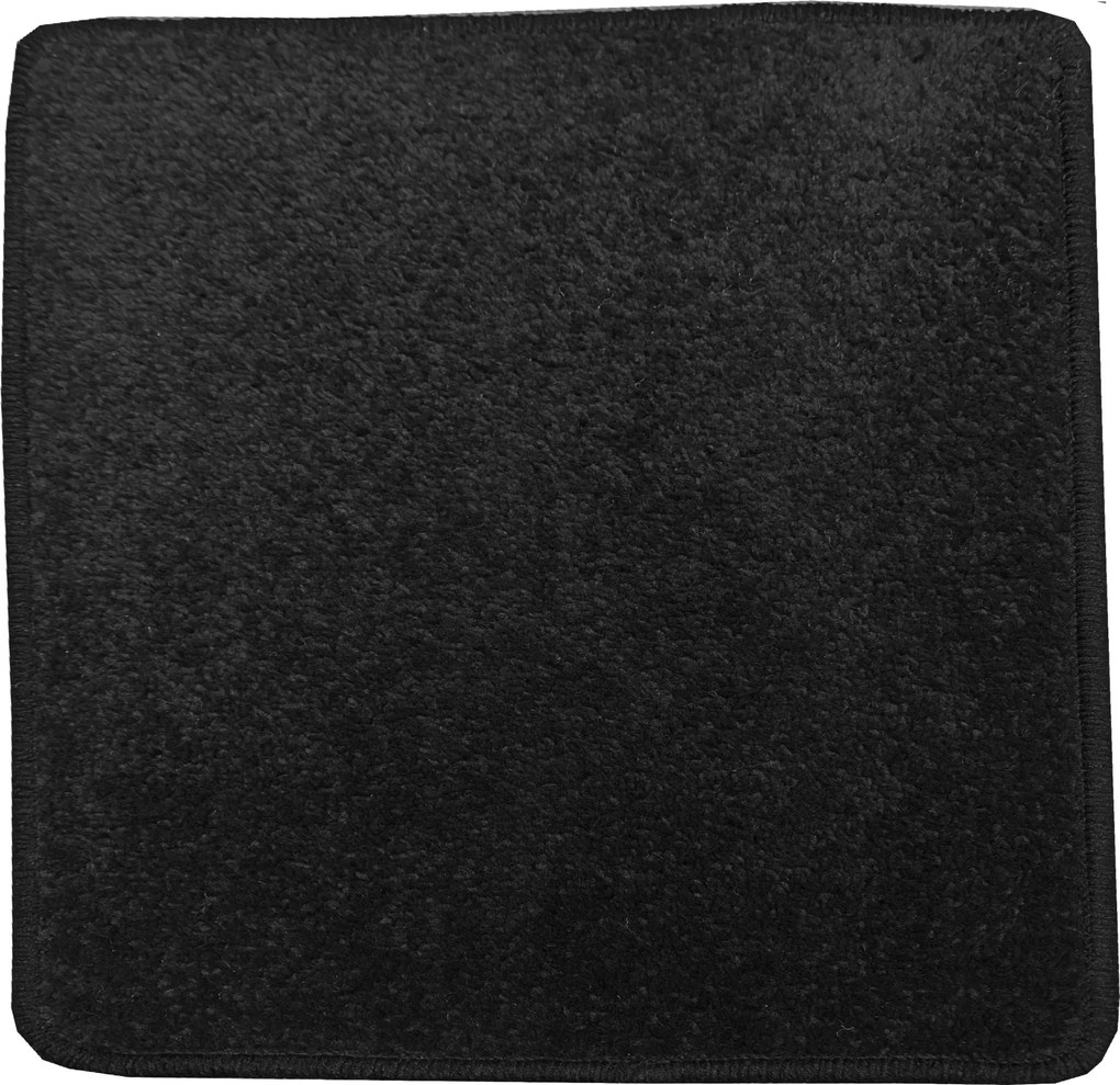 Betap koberce Kusový koberec Eton 2019-78 čierny štvorec - 80x80 cm