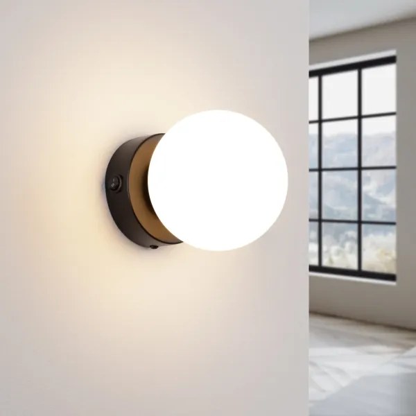 Sollux SL.1461 - Nástenné svietidlo YOLI 1xG9/8W/230V čierna