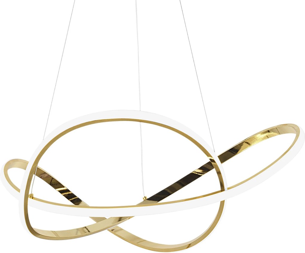 Toolight Toolight, LED stropné osvetlenie 73cm, 70W, 4500lm, 4000K, G078-1CP, zlatá, OSW-09738