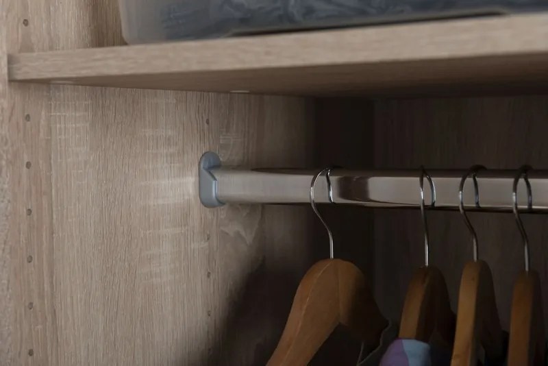 Šatníková skriňa Mega 141, dub sonoma