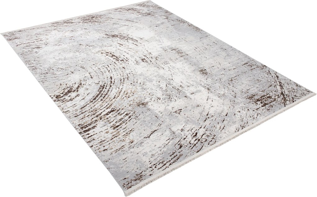 TA Koberec K907D SH_CREAM L_GRAY SAHARA Rozmer: 250x350 cm