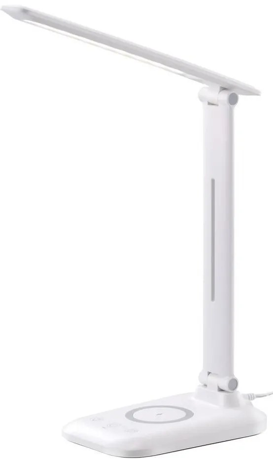 Immax 09107L - LED stmievateľná stolná lampa s bezdrôtovým nabíjaním QI LUMI LED/7W/230V biela