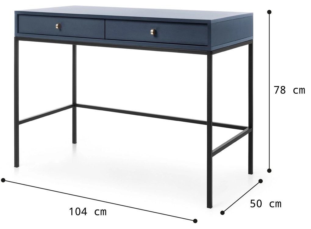 PIA Toaletný stolík Mono - navy