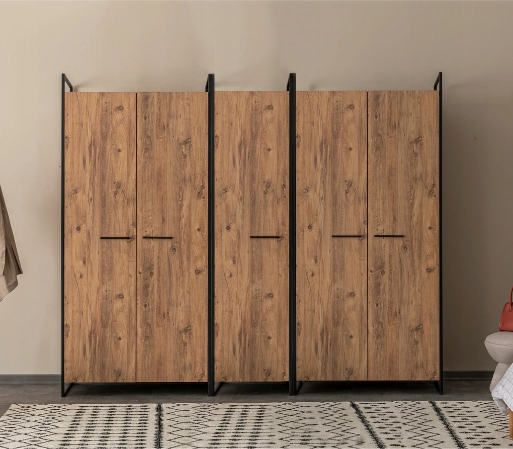 Šatníková skriňa David 31 (atlantická borovica)