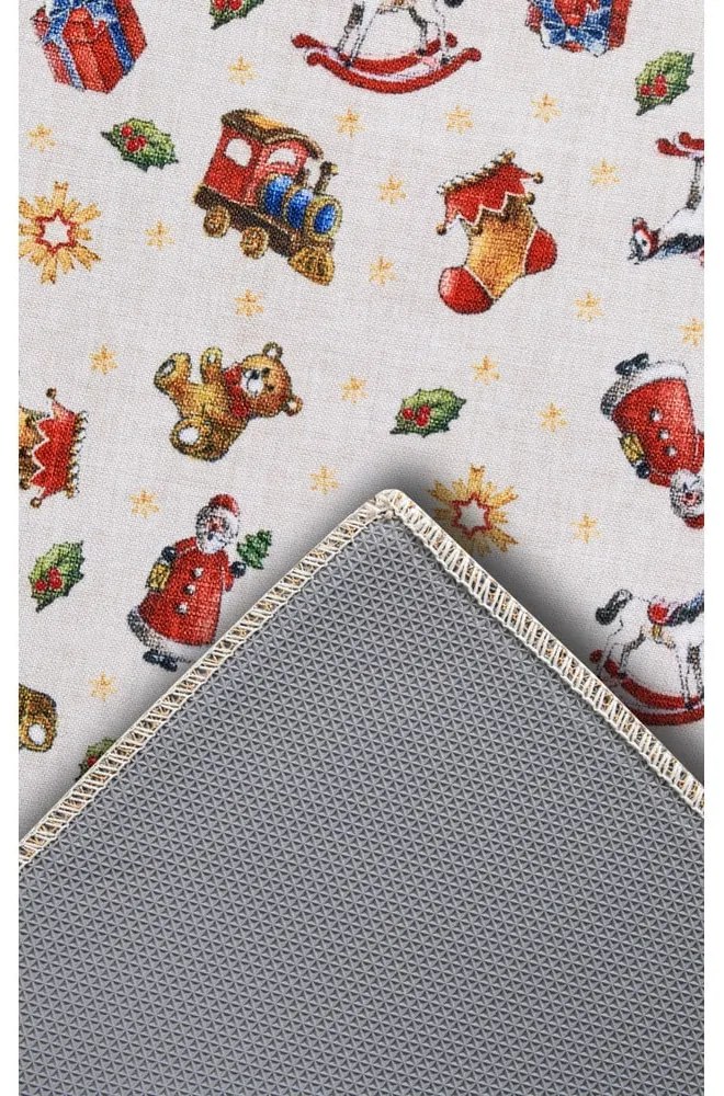 Červený koberec s vianočným motívom 50x80 cm Red Christmas – Villeroy&amp;Boch
