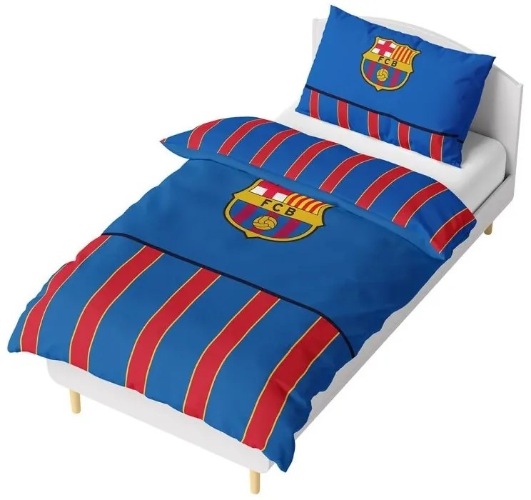 Futbalové obliečky FC Barcelona Half of Stripes 140x200/70x90 cm