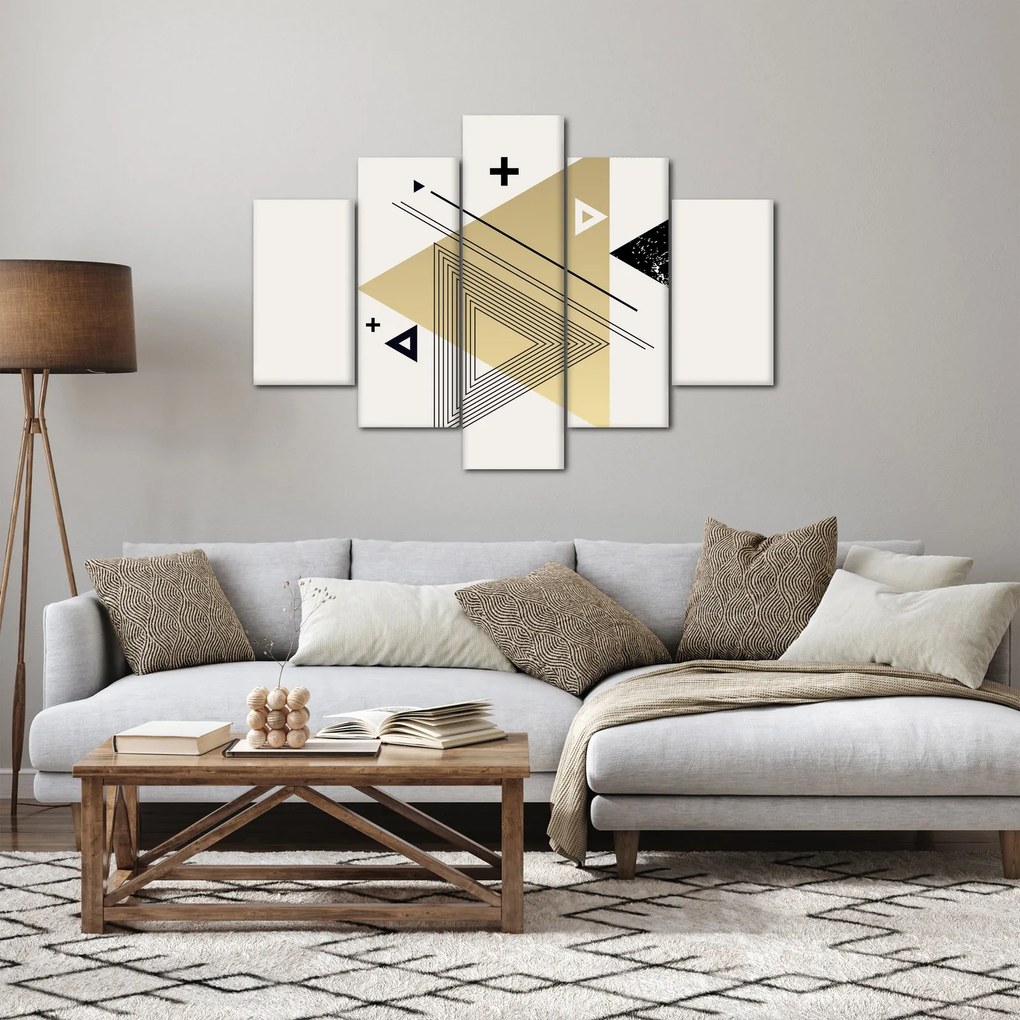 Obraz - Geometrické tvary N⁰4 (150x105 cm)