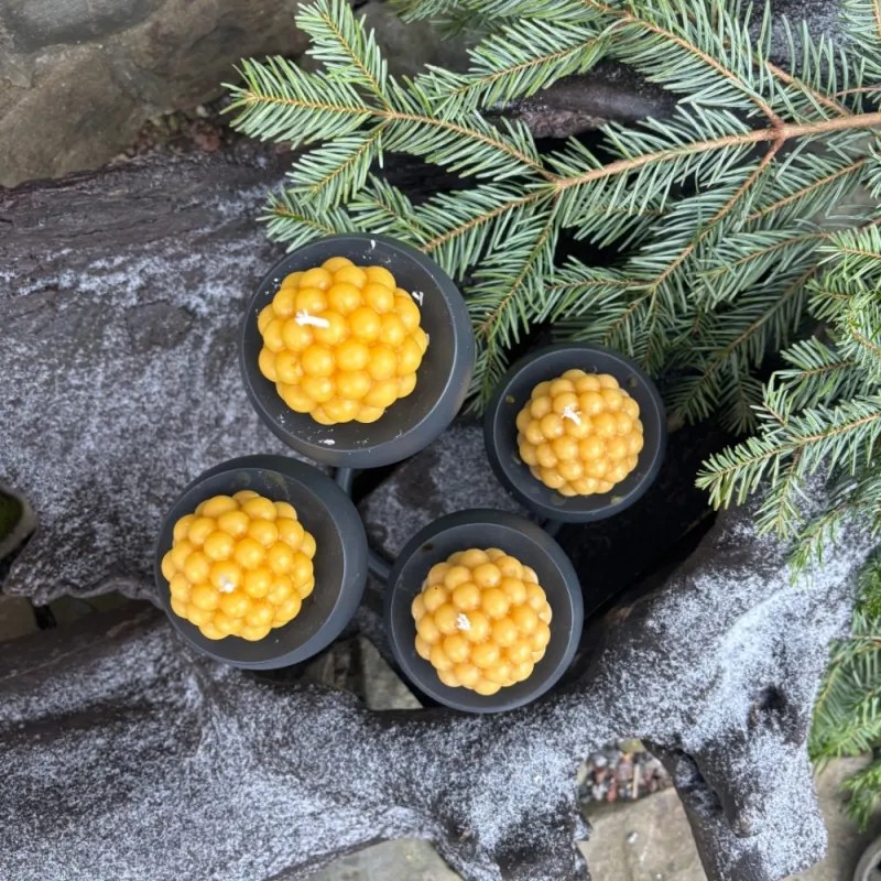 Sviečka z včelieho vosku Salmbär