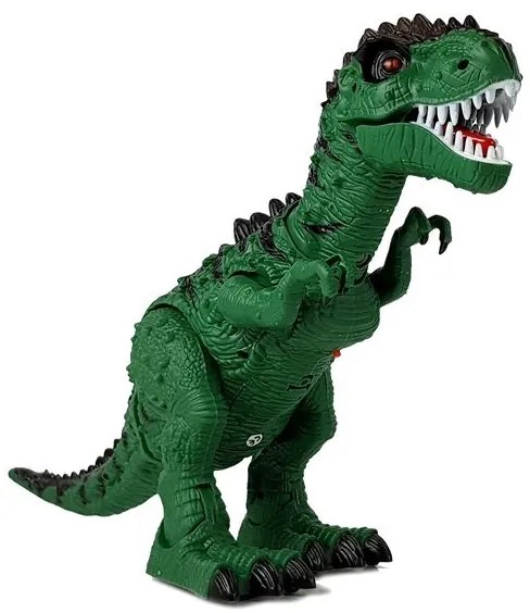 LEAN TOYS Dinosaurus Tyrannosaurus Rex 54 cm s vajíčkami RC - zelený