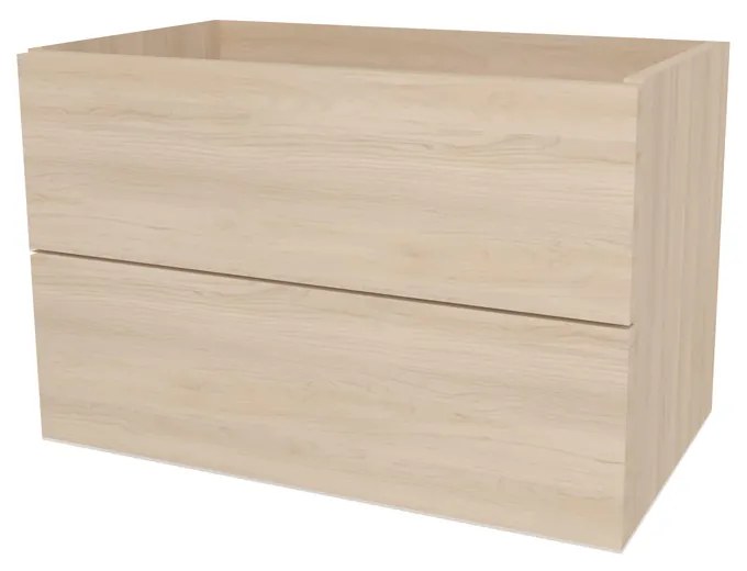 Mereo, Mereo Aira, kúpeľňová skrinka 101 cm, Multidecor, Javor Hard šampanský, MER-CN792SJHS2
