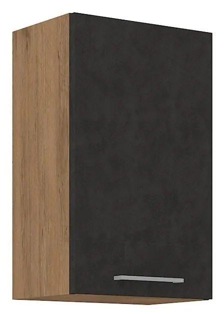 Horná kuchynská skrinka Woodline 45 G-72 1F, Farby: dub lancelot + dark wood