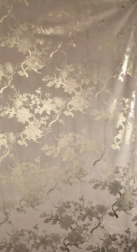 ZATEMŇOVACÍ ZÁVES NA KRÚŽKOCH CELIA 140X250 CM VZOROVANÁ