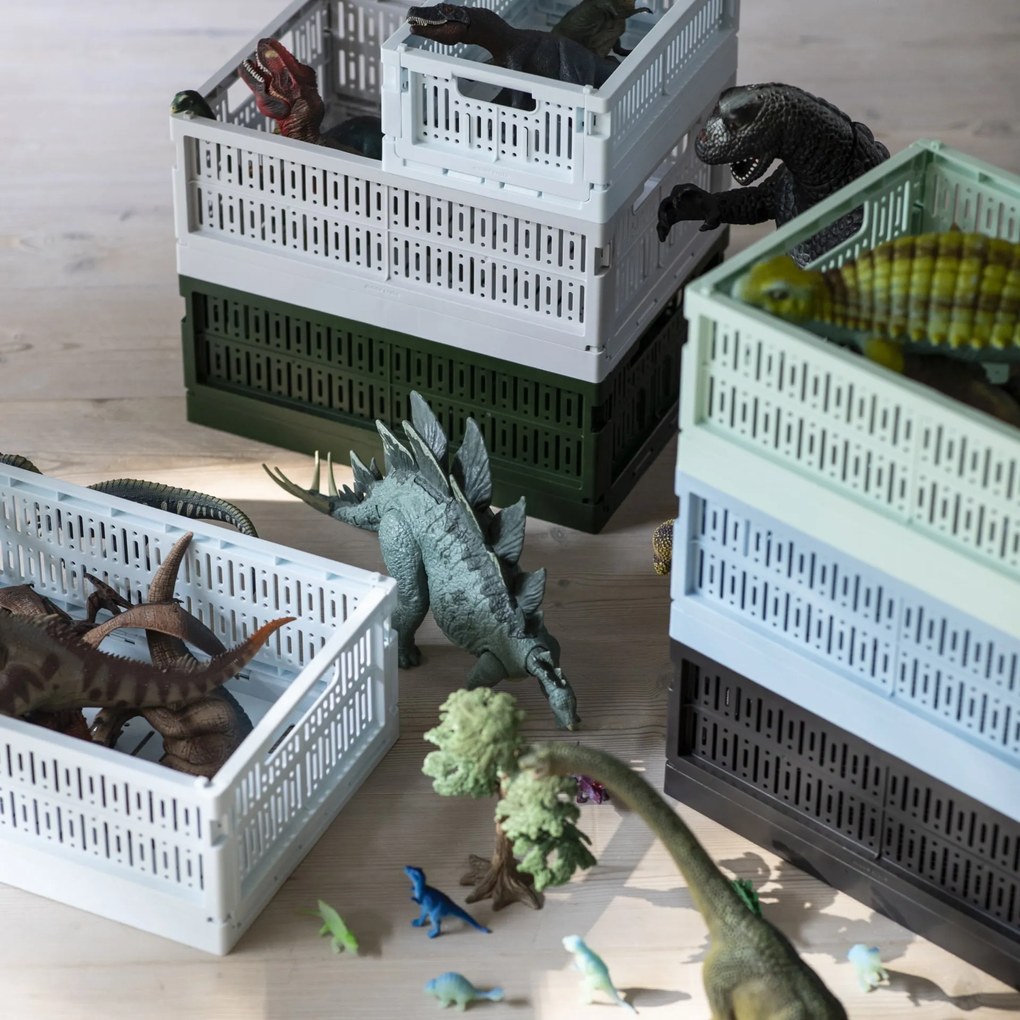 Made Crate Skladacia prepravka Crystla Blue – midi