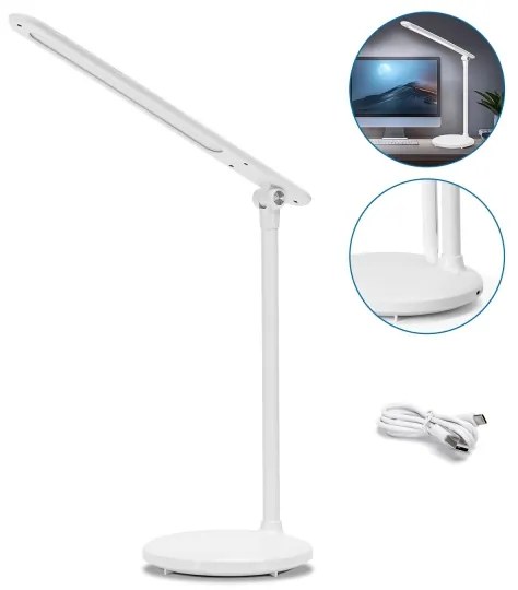 Aigostar - LED Stmievateľná nabíjacia dotyková stolná lampa LED/3W/5V 1800 mAh