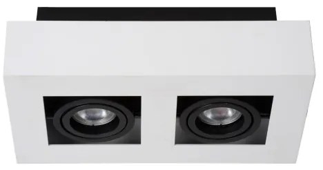 Lucide 09119/11/31 - LED Bodové svietidlo XIRAX 2xGU10/5W/230V biela