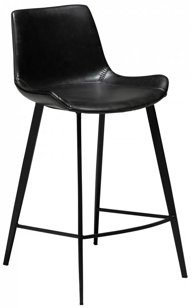 HYPE ČALÚNENÁ BAROVÁ STOLIČKA vintage black/black