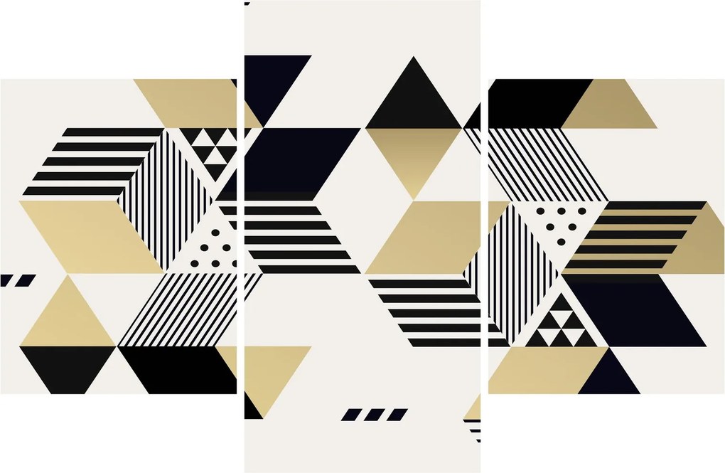 Obraz - Geometrické tvary N⁰1 (90x60 cm)