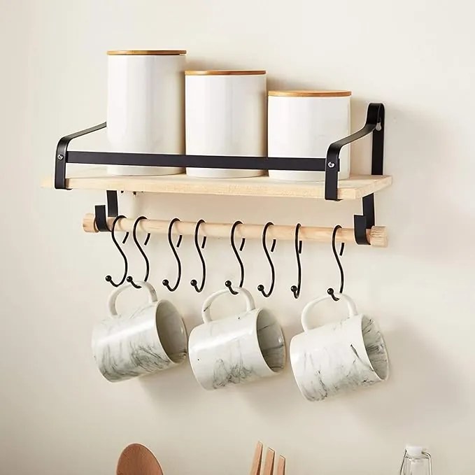 Orion 2. akosť - Plechová dóza na potraviny, biela, s bambusovým viečkom - 1,3l