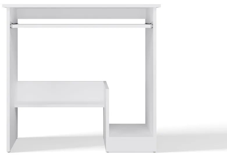 Písací stôl Rosa 80 cm biely