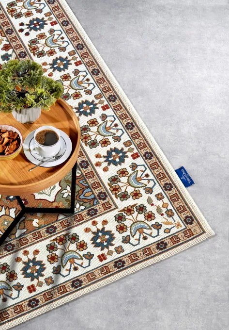 Koberec Villeroy & Boch Kollektion 1767 Domenique krémový / viacfarebný
