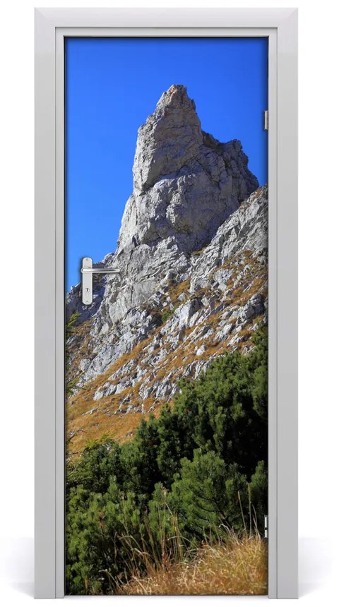 Fototapeta na dvere malý Giewont Tatry 75x205 cm