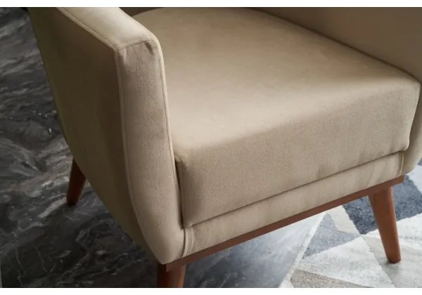 Kreslo SIRO krémové