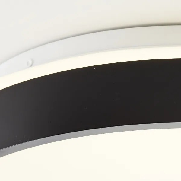 Brilliant - LED Stropné svietidlo KALMAR LED/26W/230V 3000K pr. 39 cm čierna