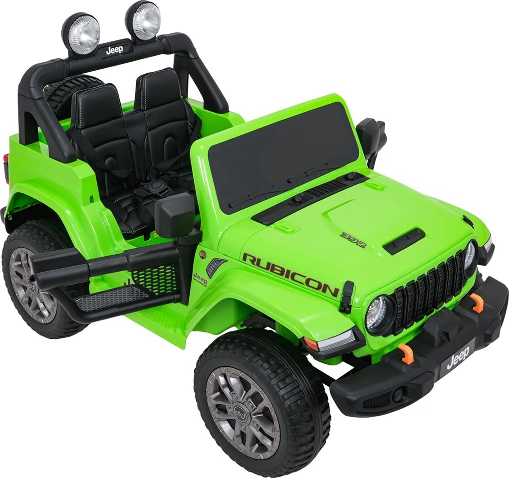 Ramiz Jeep Wrangler Rubicon LIFT elektrické autíčko pre deti zelené