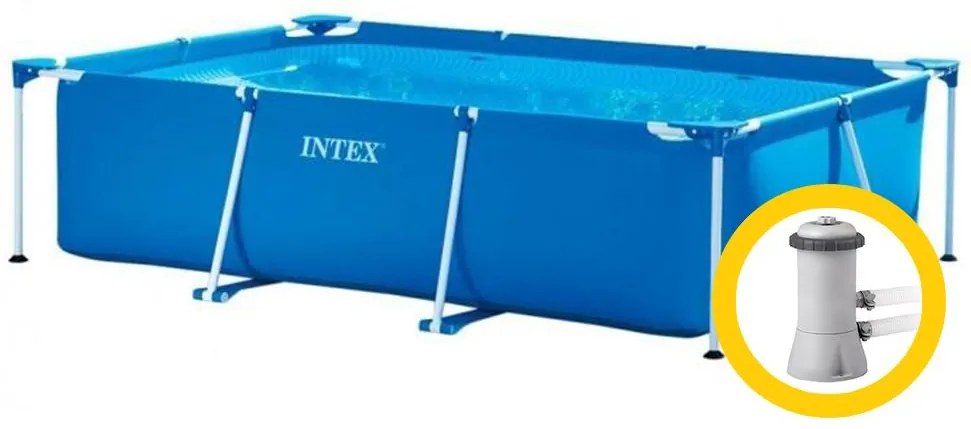 Bazén Intex Frame Family 2,2 x 1,5 x 0,6 m s kartušovou filtráciou