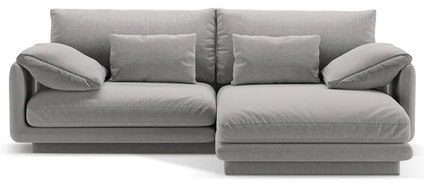 Svetlosivá rohová pohovka (pravý roh) Torino – Micadoni Home