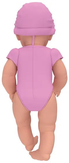 Playtive Cikajúca bábika Toni, 40 cm (bledoružová)  (100367685)