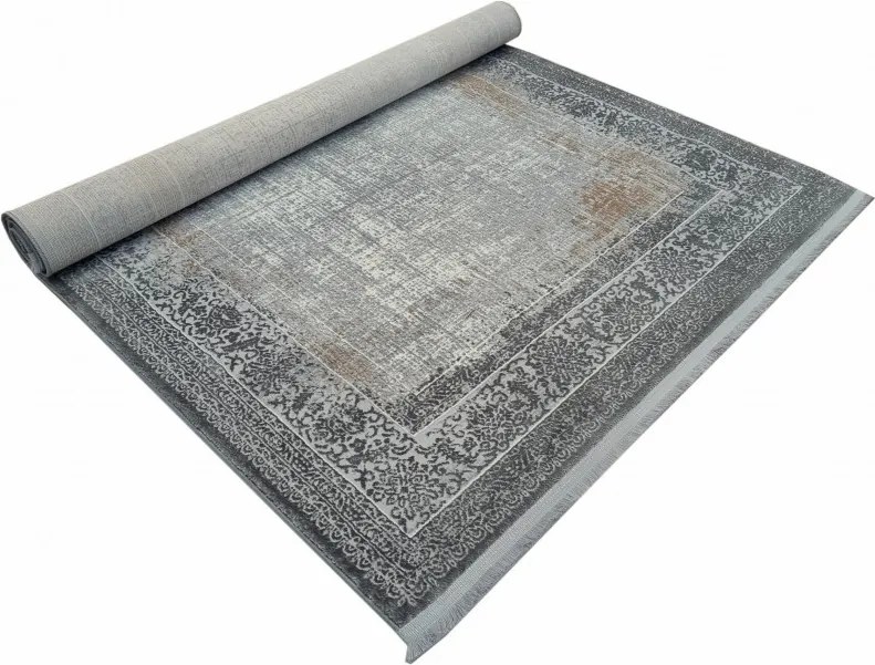 DC Koberec Exclusive 489 sivá Rozmer: 140×190 cm