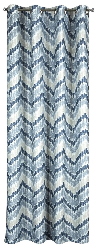 ZATEMŇOVACÍ ZÁVES NA KRÚŽKOCH ANN 140X250 CM VZOROVANÁ