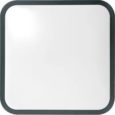 Brilagi-LED Kúpeľňové stropné svietidlo so senzorom ZENNA LED/24W/230V 34,5x34,5 cm IP44 antracit