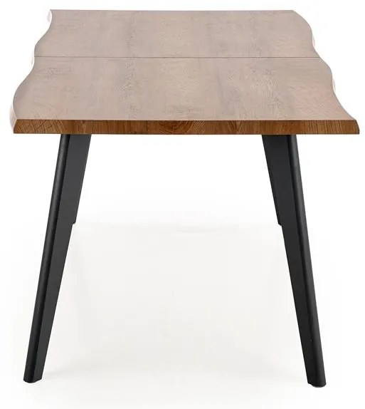 Rozkladací jedálenský stôl BRYNE v dekore dub 120(180)x80