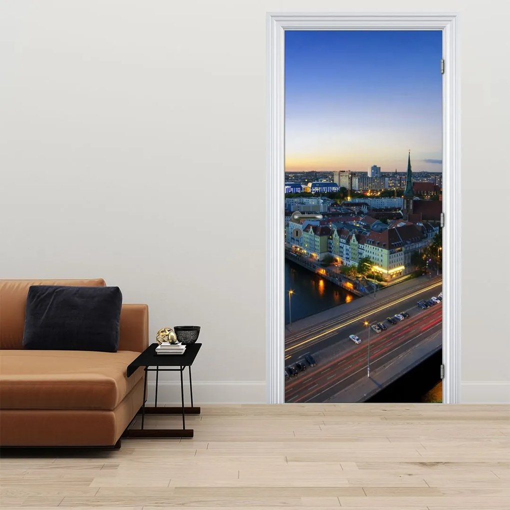 Fototapeta na dvere - Berlín (95x205cm)