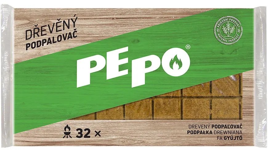 PE - PO drevený podpalovač 32 ks podpaleni