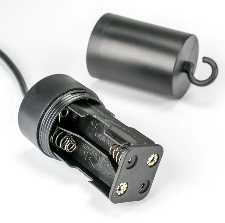 Nexos 67069 Vianočná dekorácia - hviezda s časovačom 1 LED, 55 cm, biela