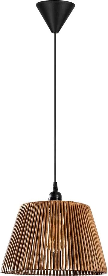 Čierno-béžové závesné svietidlo ø 30 cm Cone – Opviq lights
