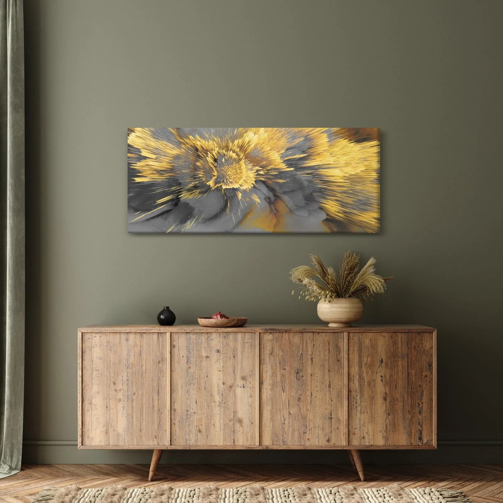Obraz - Zlatá expanzia (120x50 cm)