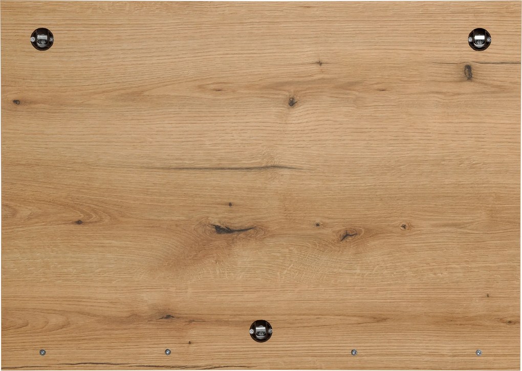 Comad Závesné zrkadlo bez osvetlenia Nova Oak 80x57 cm