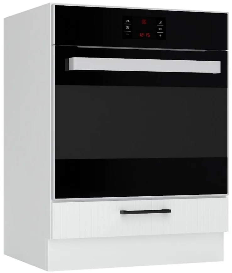 Skrinka do kuchyne  Kate dk60 biely hrášok