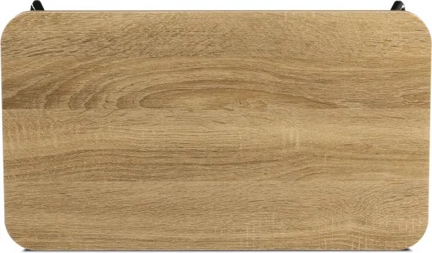 Odkladací stolík hnedý GD-022 OAK