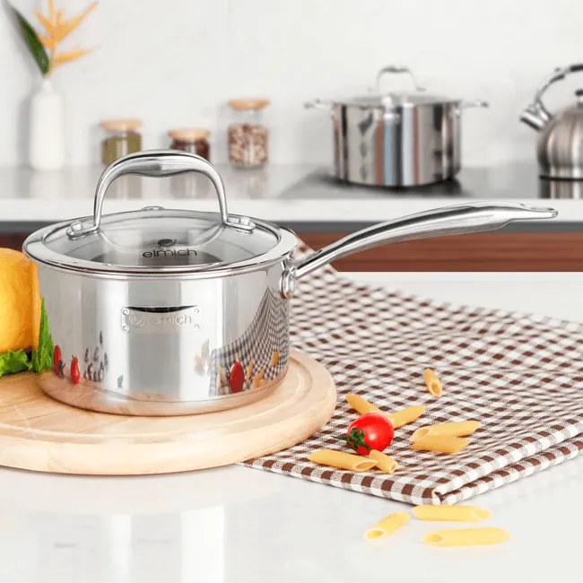 Elmich Trojvrstvová nerezová rajnica na indukciu Trimax 16 cm XS (2L)